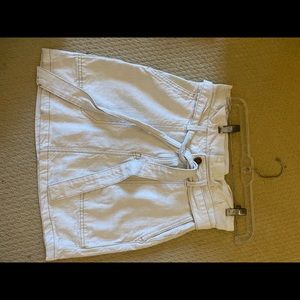 Free People white skirt